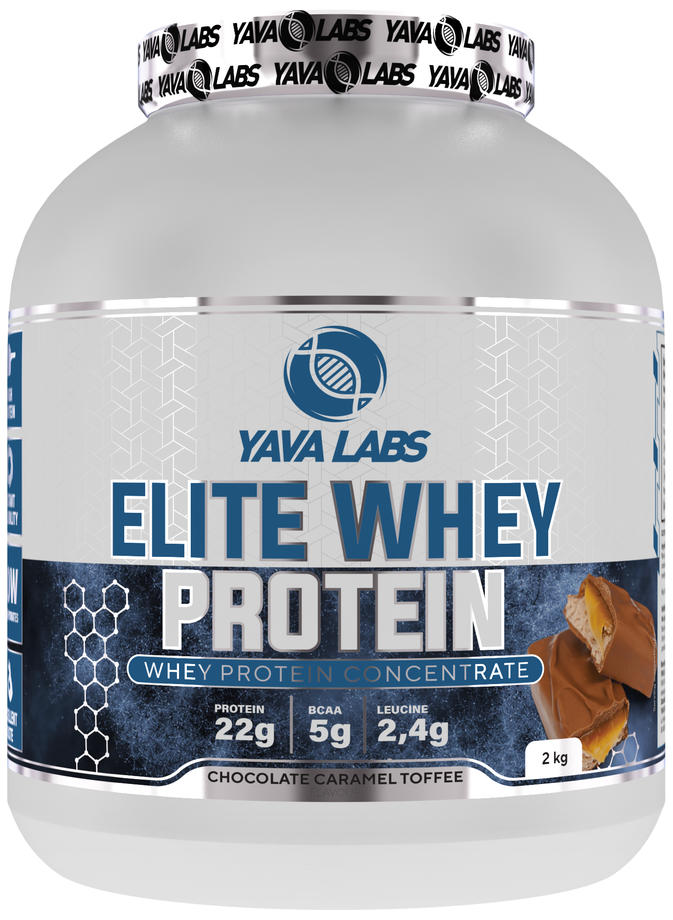 Elite Whey Protein 2 kg Yava Labs/ Białko Serwatkowe - obrazek 3