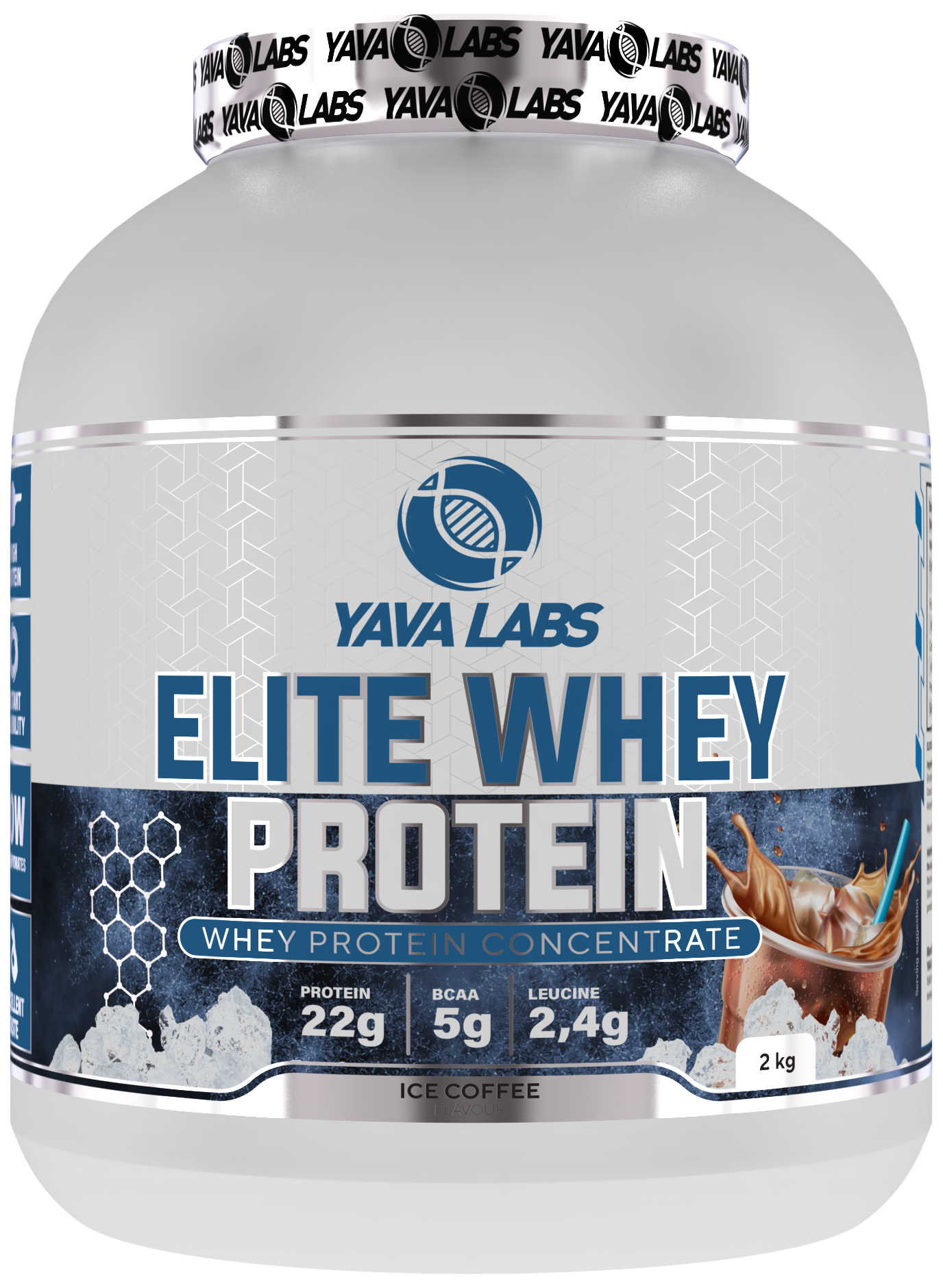 Elite Whey Protein 2 kg Yava Labs/ Białko Serwatkowe - obrazek 6