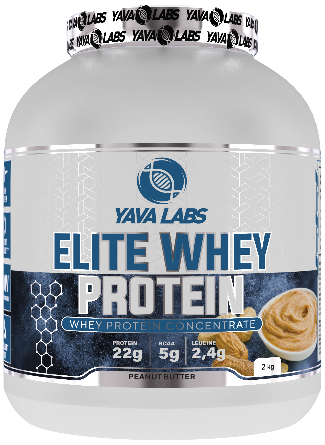 Elite Whey Protein 2 kg Yava Labs/ Białko Serwatkowe - obrazek 7