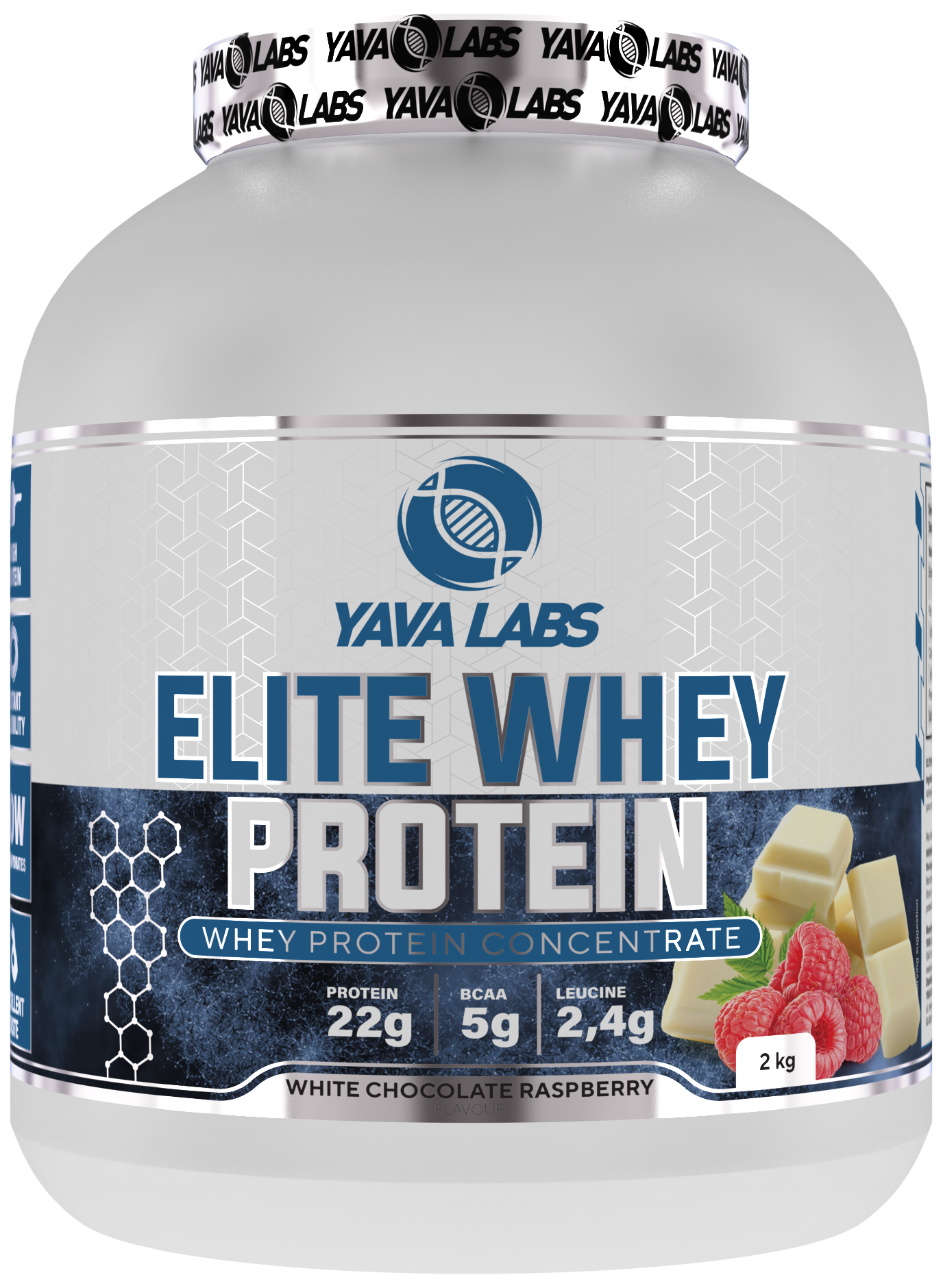 Elite Whey Protein 2 kg Yava Labs/ Białko Serwatkowe - obrazek 10