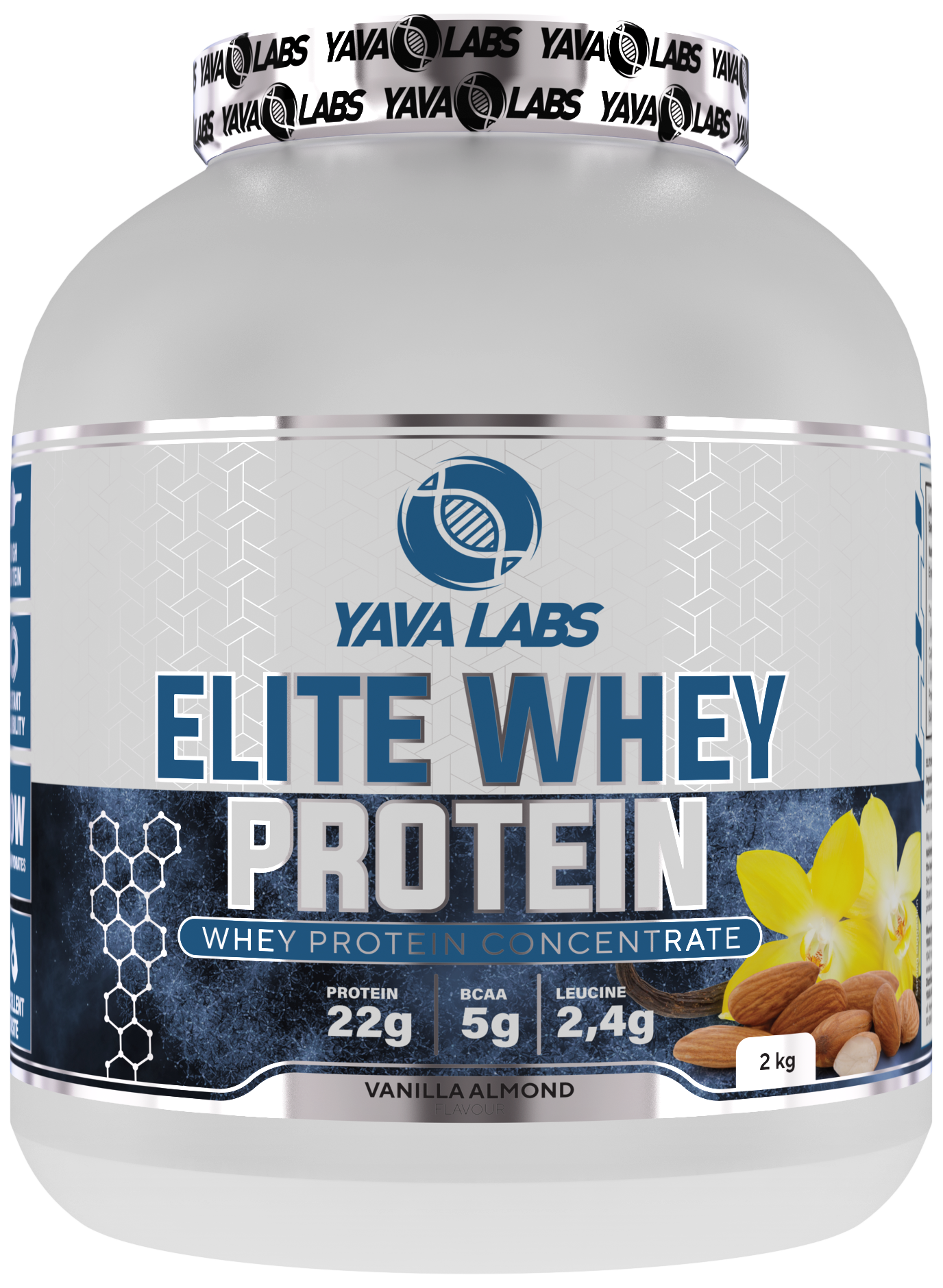 Elite Whey Protein 2 kg Yava Labs/ Białko Serwatkowe - obrazek 11