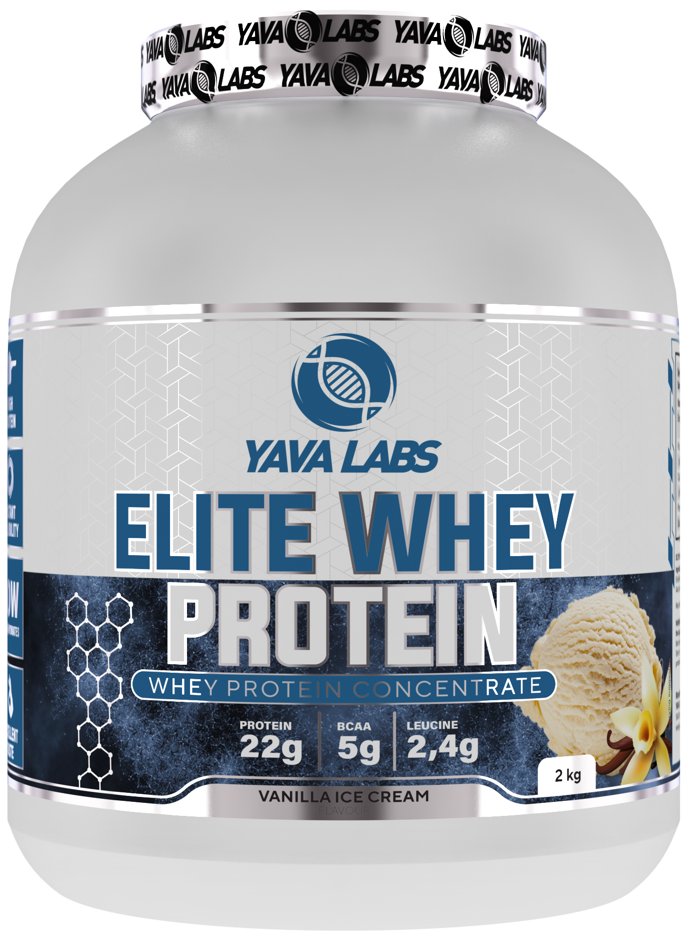 Elite Whey Protein 2 kg Yava Labs/ Białko Serwatkowe - obrazek 12