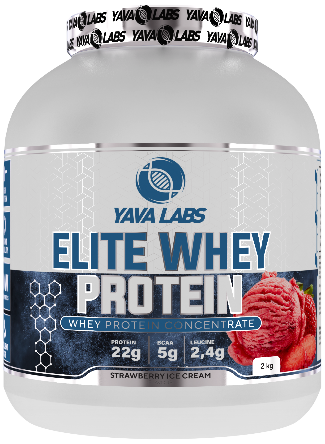 Elite Whey Protein 2 kg Yava Labs/ Białko Serwatkowe - obrazek 13