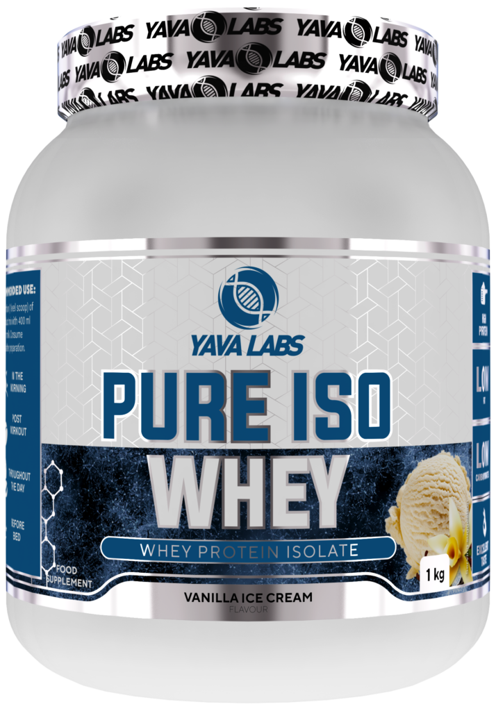 Yava Labs Pure Iso Whey o smaku lodów waniliowych, 1 kg