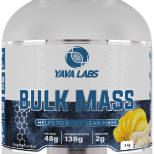 Yava Labs Bulk Mass o smaku bananowym, 3 kg