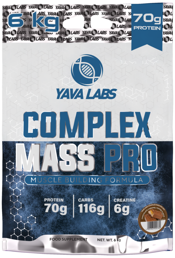 Kompleks Pro Mass 6kg/ Gainer Yava Labs - Gainer dla sportowców - obrazek 2