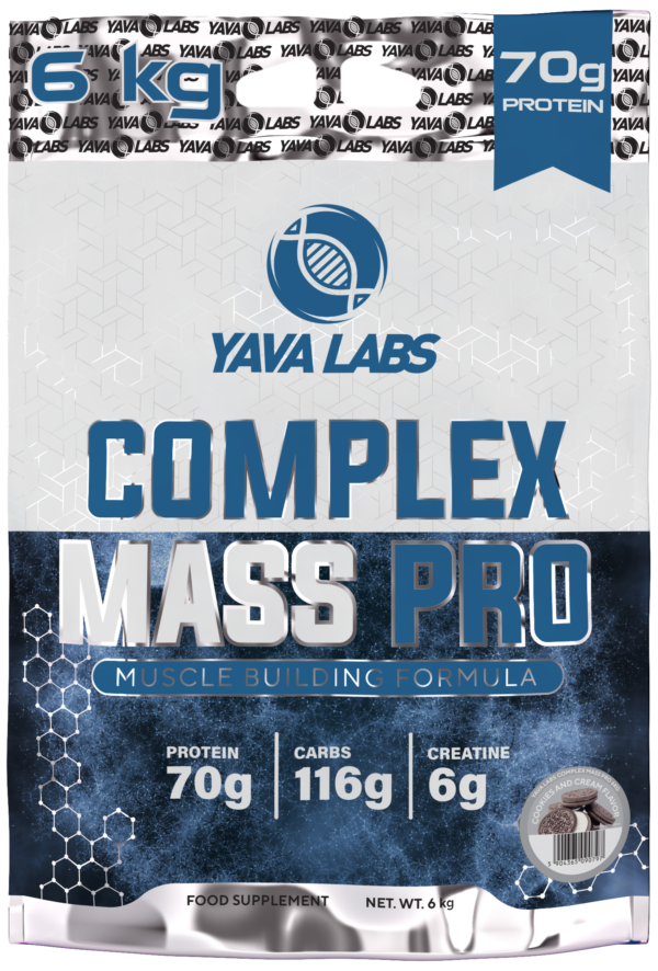 Kompleks Pro Mass 6kg/ Gainer Yava Labs - Gainer dla sportowców - obrazek 5