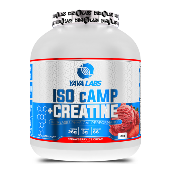 Yava Labs ISO cAMP + Creatine 2kg izolat białka + kreatyna dla sportowców - obrazek 4