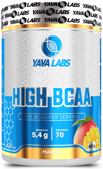 Yava Labs HIGH BCAA o smaku mango, 420g