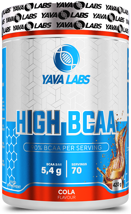 Yava Labs HIGH BCAA o smaku cola, 420g