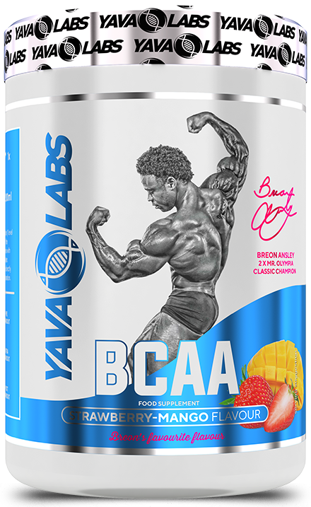 BCAA Yava Labs o smaku truskawkowo-mango z Breonem Anleyem