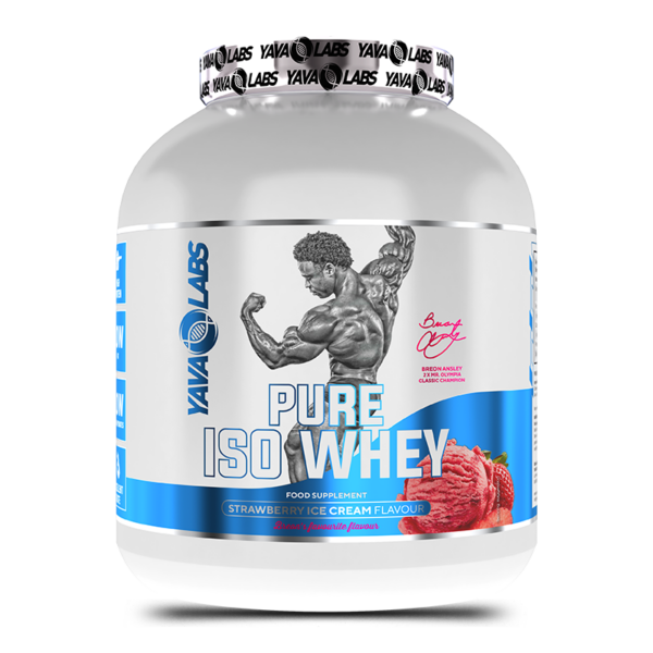 Pure Iso Whey 1kg Izolat Białkowy dla sportowców BERON EDYCJA LODY TRUSKAWKOWE