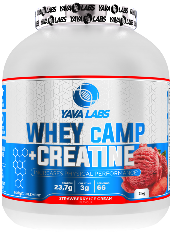 Yava Labs Whey cAMP + creatine Białko proteina z kreatyna dla sportowców 2 kg - obrazek 5