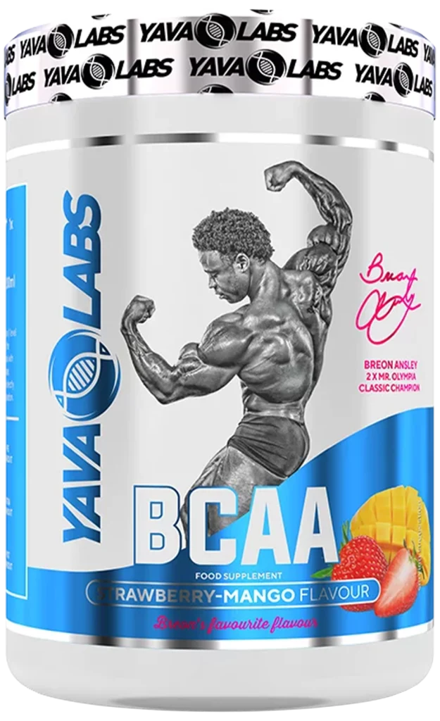 BCAA Yava Labs o smaku truskawkowo-mango z Breonem Anleyem