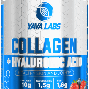 Yava Labs COLLAGEN + HYALURONIC ACID o smaku leśnych owoców, 400g