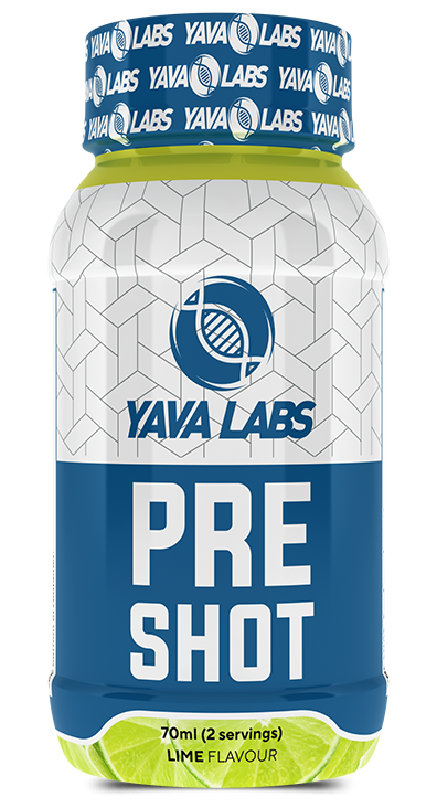 Yava Labs Pre Shot o smaku limonki, 70 ml