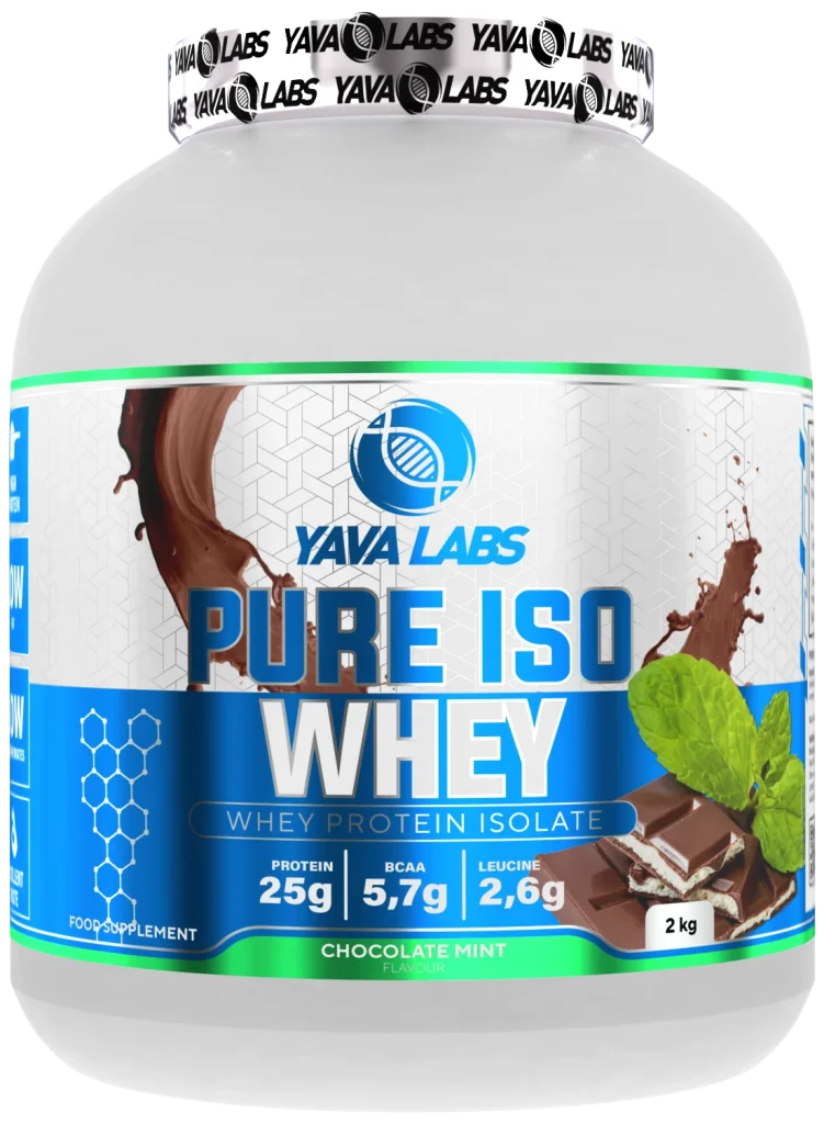 Yava Labs Pure Iso Whey o smaku czekolada mięta, 2 kg