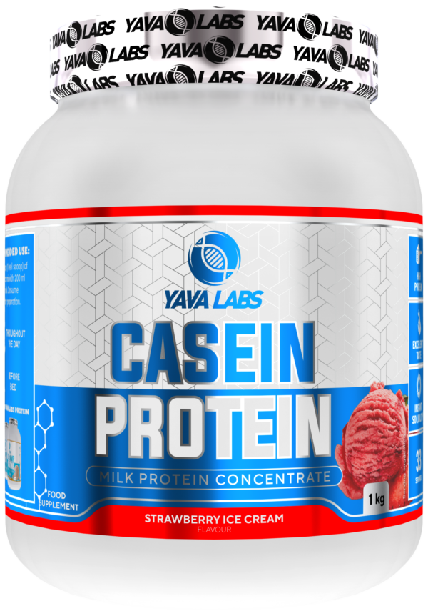 Białko na noc Protein Casein 1kg / Białko Kazeinowe yava labs dla sportowców - obrazek 3