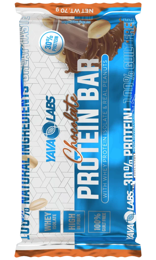 Baton proteinowy Yava Labs o smaku czekoladowym, 70g