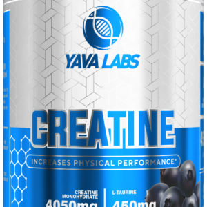 Kreatyna creatine monohydrate kreatyna z L-taurinei masa siła dla sportowców Yava labs 300g