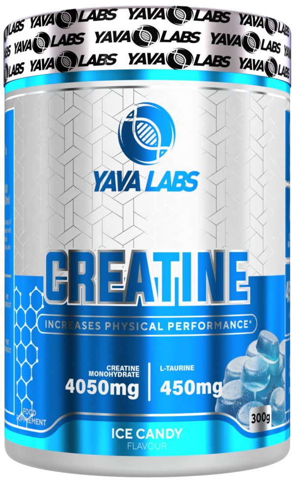 Kreatyna creatine monohydrate kreatyna z L-taurinei masa siła dla sportowców Yava labs 300g - obrazek 5