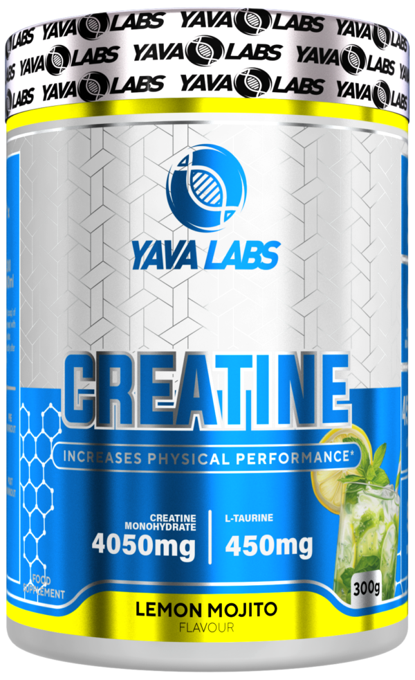Kreatyna creatine monohydrate kreatyna z L-taurinei masa siła dla sportowców Yava labs 300g - obrazek 3