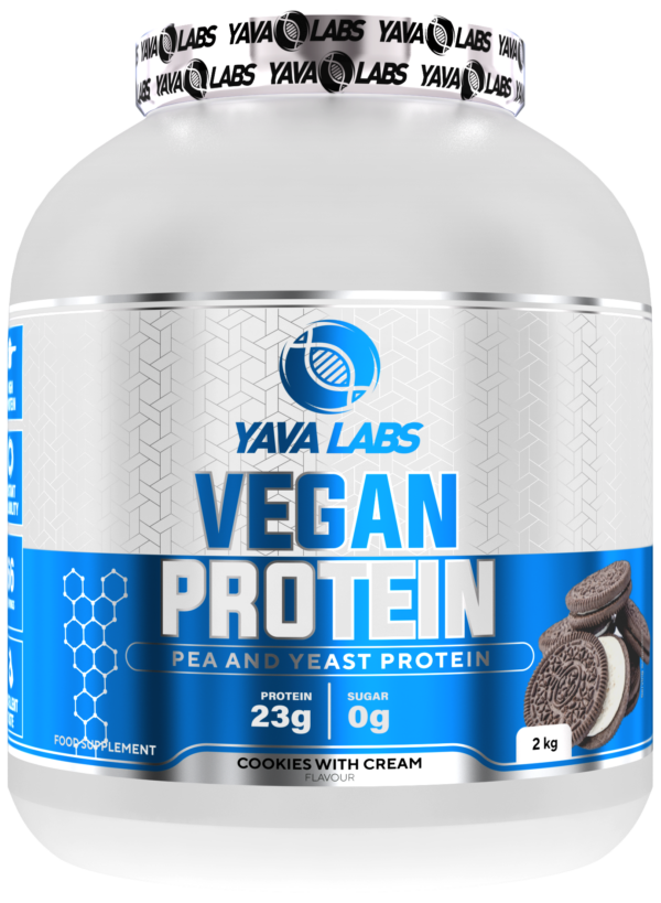 Białko Vegan Protein - Białko Wegańskie dla sportowców 23g w porcji Yava Labs - obrazek 4