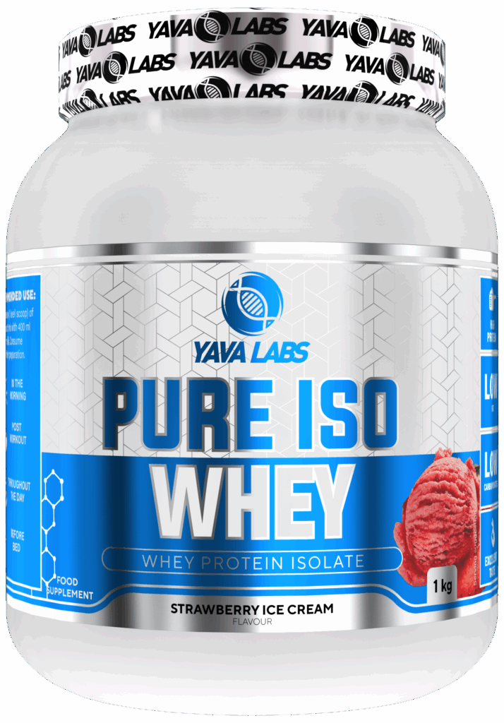 Yava Labs Pure Iso Whey o smaku Strawberry Ice Cream, 1 kg