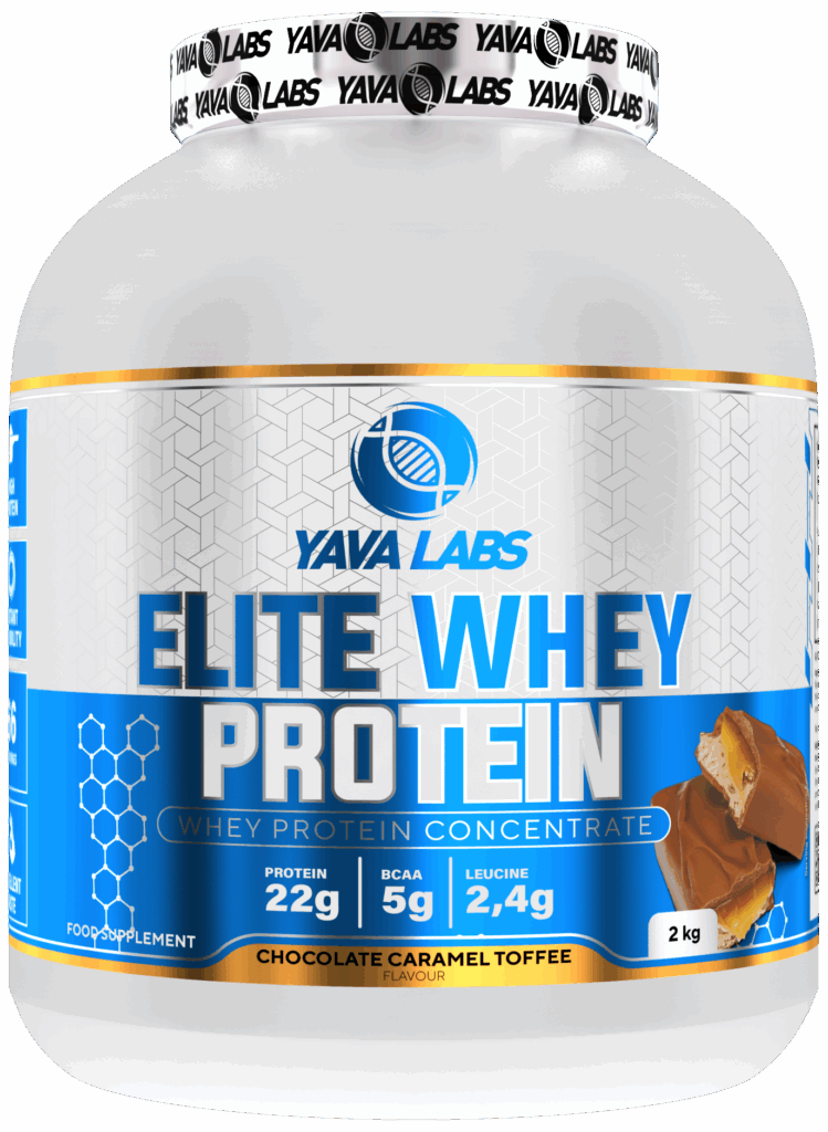 Yava Labs Elite Whey Protein o smaku toffee, 2 kg