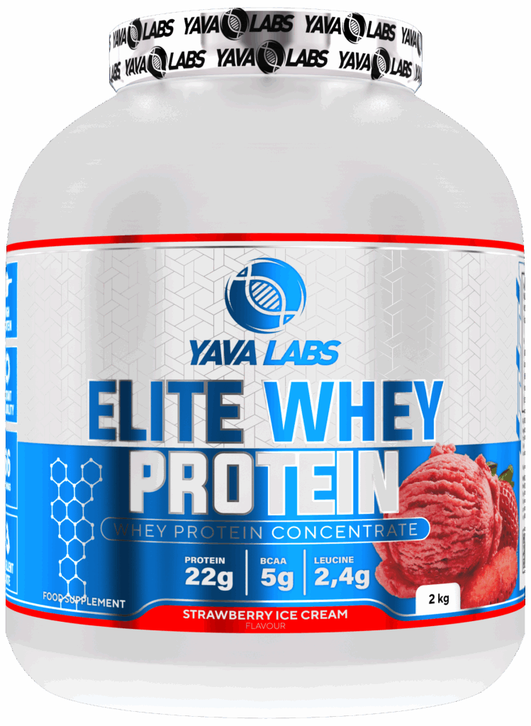 Yava Labs Elite Whey Protein o smaku Strawberry Ice Cream, 2 kg