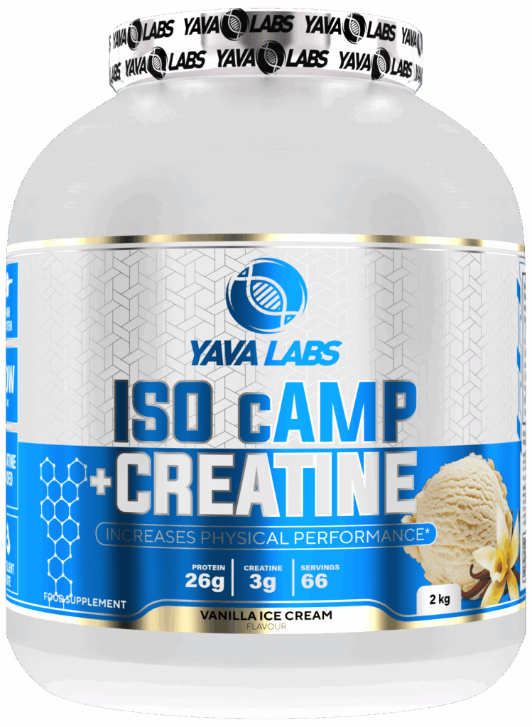 Yava Labs ISO Camp Creatine o smaku lodów waniliowych, 2 kg