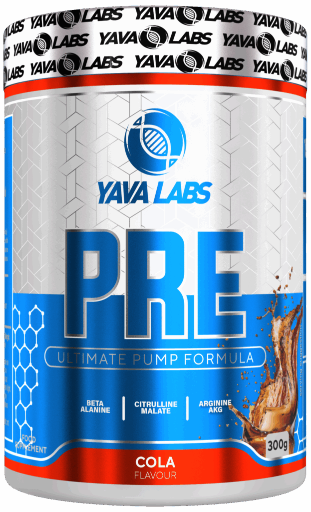 Yava Labs PRE o smaku coli, 300g