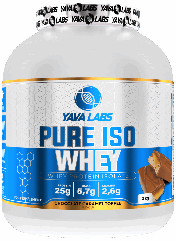 Yava Labs Pure ISO Whey o smaku Chocolate Caramel Toffee, 2 kg