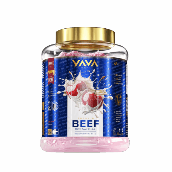 Premium Beef Protein 2kg - Wiśnia
