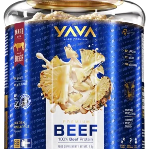 Yava Labs Premium Beef o smaku złotego ananasa, 2 kg
