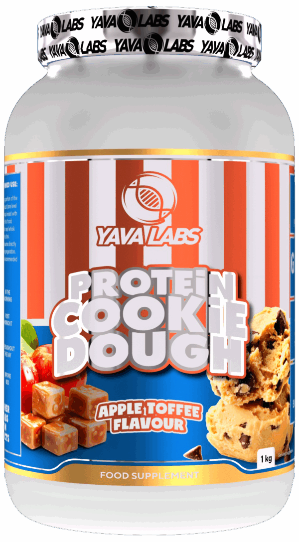 Protein Cookie Dough 1kg - Jabłko-toffie