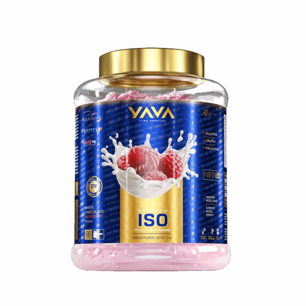 YAVA LABS PREMIUM ISO 2KG malina biała czekolada