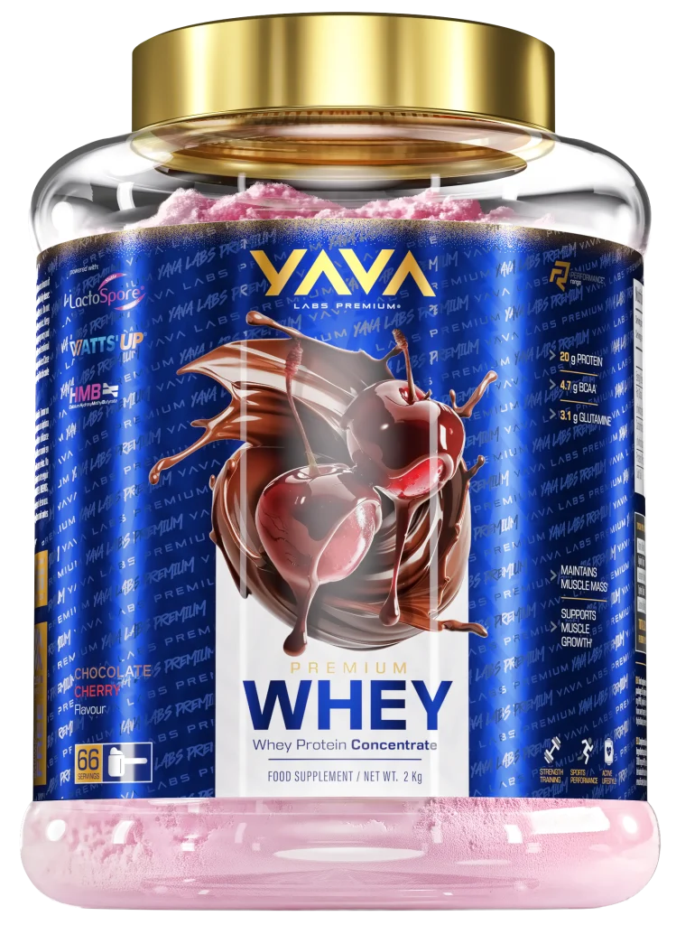 Yava Labs Premium Whey o smaku czekoladowo-wiśniowym, 2 kg