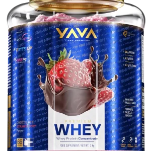 Yava Labs Premium Whey o smaku truskawkowo-czekoladowym, 2 kg