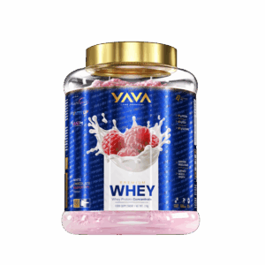 YAVA LABS PREMIUM WHEY 2KG malina biała czekolada