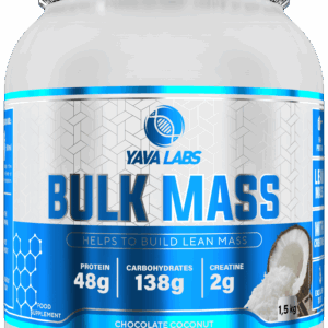Gainer dla sportowców Bulk Mass Yava Labs 1,5kg – czekolada kokos