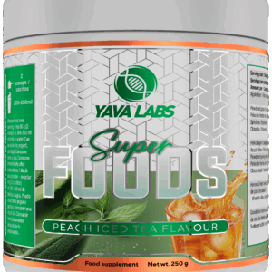 Yava Labs SUPERFOODS 250g o smaku peach ice tea