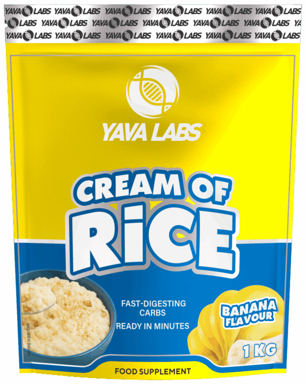 Cream Of Rice 1kg kleik ryżowy dla sportowców o smaku bananowym węglowodany dla aktywnych