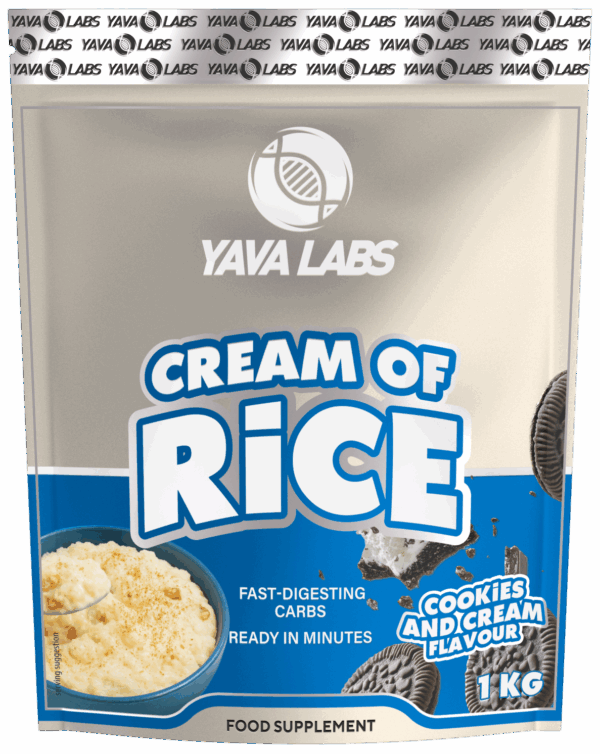 Cream Of Rice 1kg kleik ryżowy dla sportowców o smaku ciastek z kremem węglowodany dla aktywnych