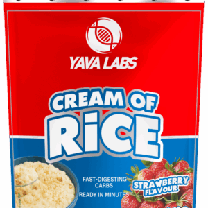 Cream Of Rice 1kg kleik ryżowy dla sportowców o smaku truskawkowym węglowodany dla aktywnych