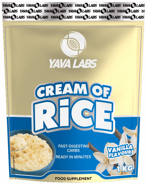 Cream Of Rice 1kg kleik ryżowy dla sportowców o smaku waniliowym węglowodany dla aktywnych