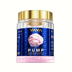 Przedtreningówka Pre Workout PUMP dla sportowców o smaku wata cukrowa  – Yava Labs Premium 400g