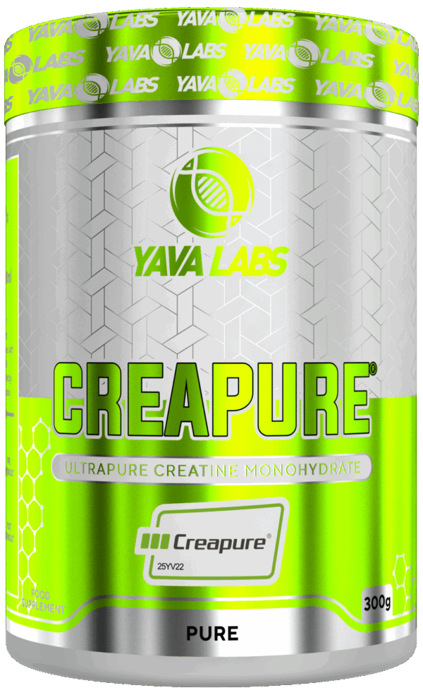 Yava Labs Creapure® Kreatyna Monohydrat 300 g – 100% Czysta Kreatyna, Siła, Moc, Regeneracja – Made in Germany