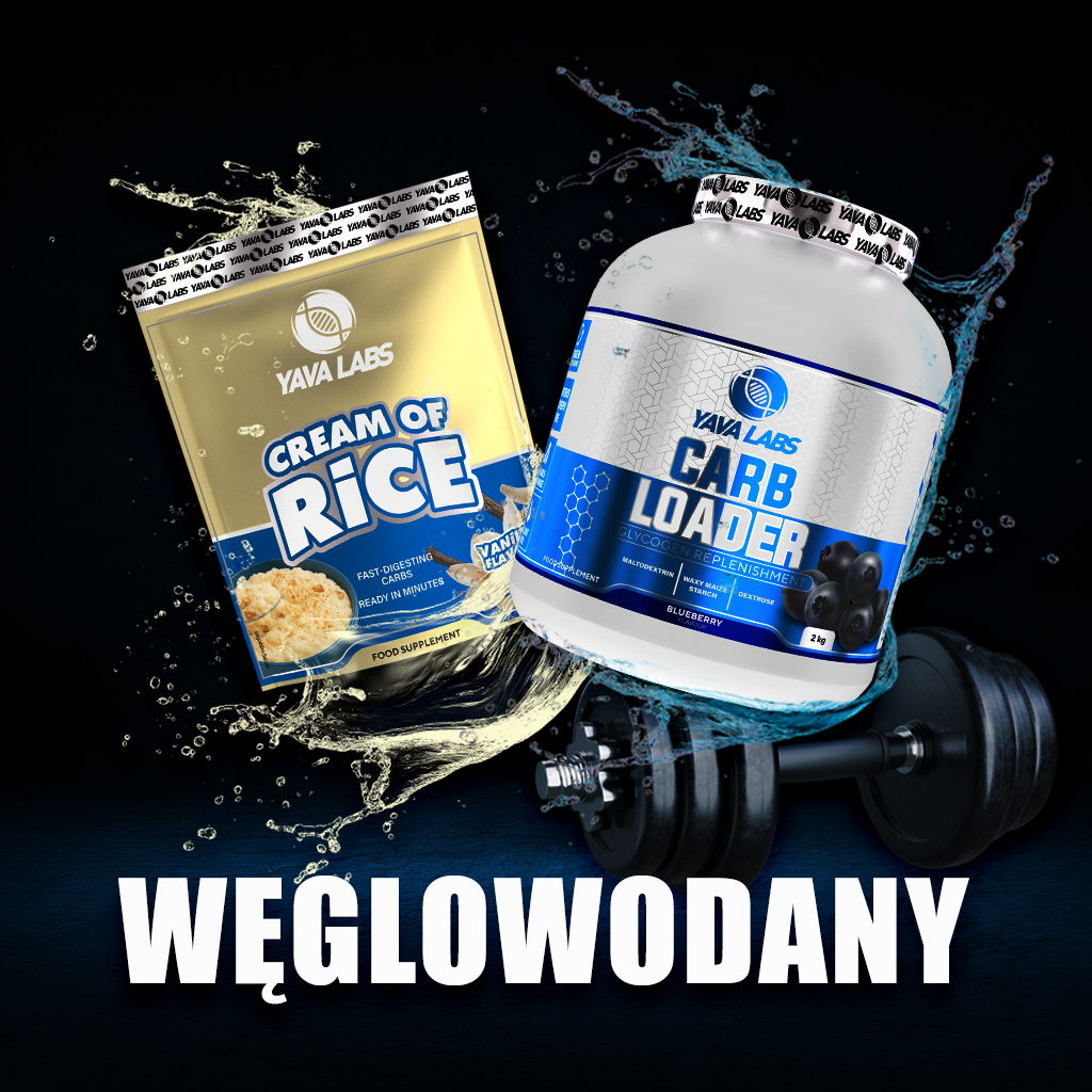 Opakowania Yava Labs Cream of Rice i Yava Labs Carb Loader