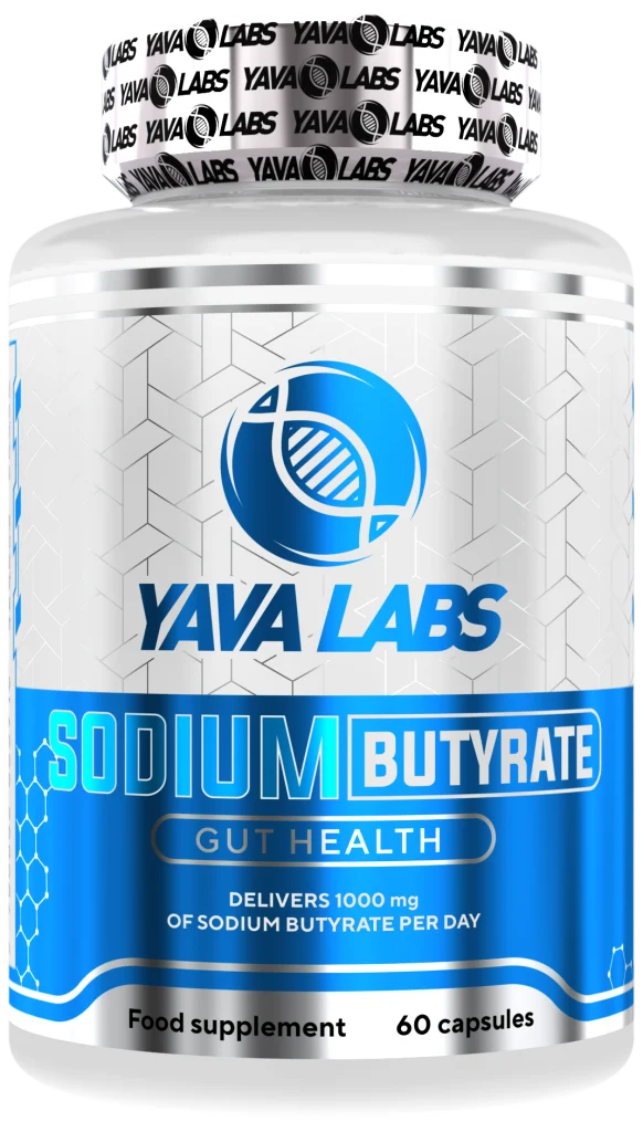 Suplement diety Sodium butyrate Maślan sodu Yava Labs - 60 kapsułek